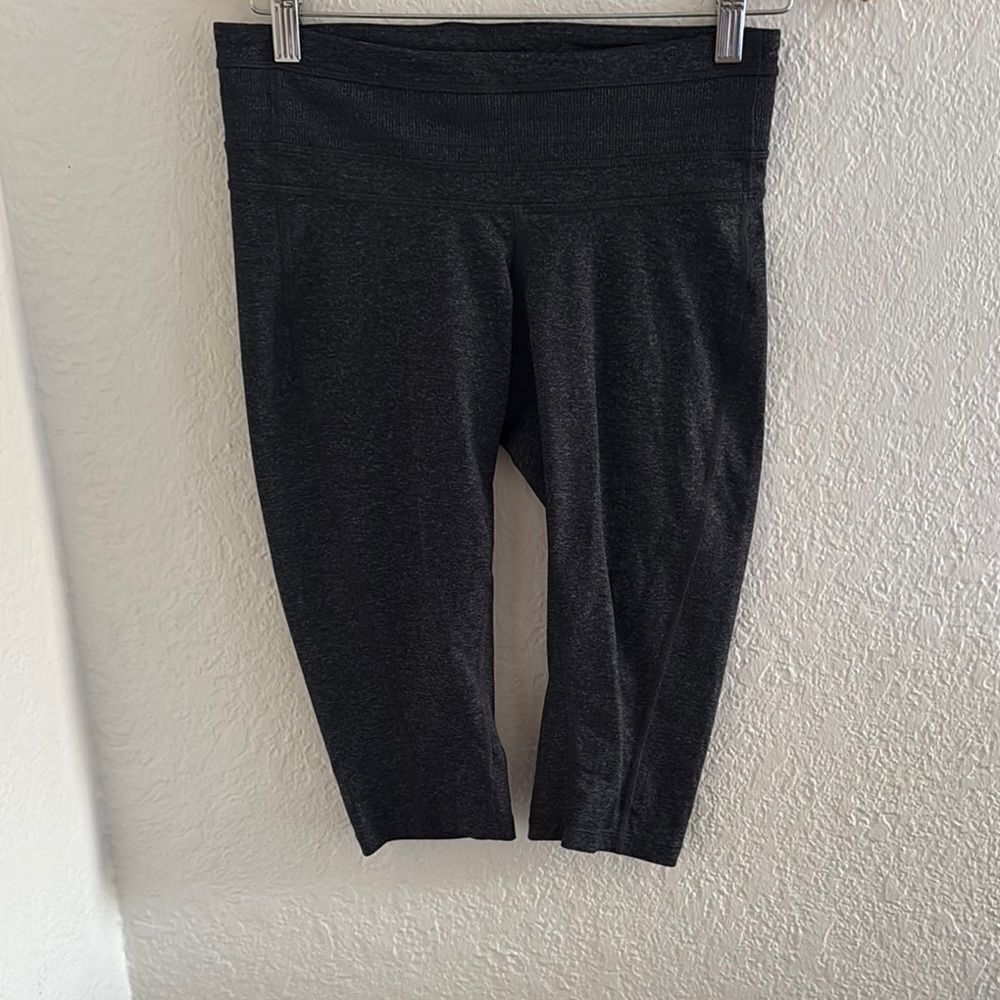 Prana Gray Ankle Cropped Pants Moisture-Wicking